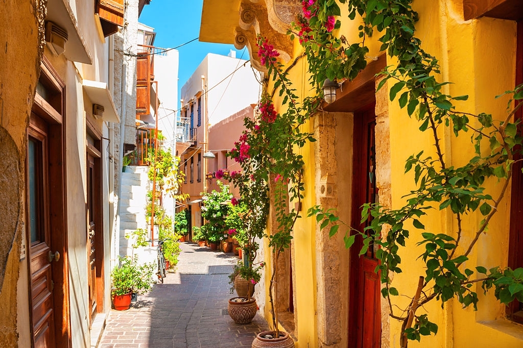 Street in Chania Old City
